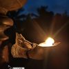 Traditional Dambadeni oil lamp handcrafted in Sri Lanka by Kandyan Art Company – heritage religious artwork – දඹදෙණිය පහන