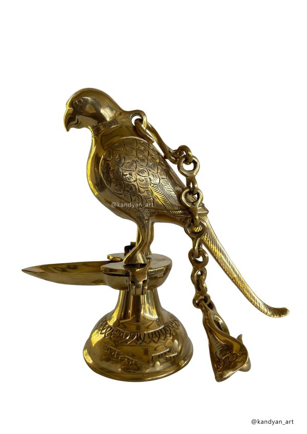 Parrot Oil Lamp